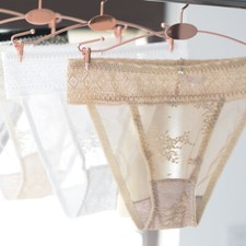 2Pcs Culotte Dentelle Pur