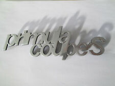 grand sigle insigne emblème monogramme Autobianchi Primula coupé S logo