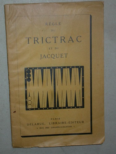 Règle jeu trictrac et - règle,