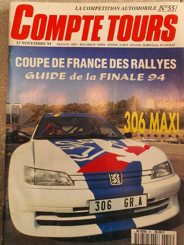 Revue compte tours - revue,
