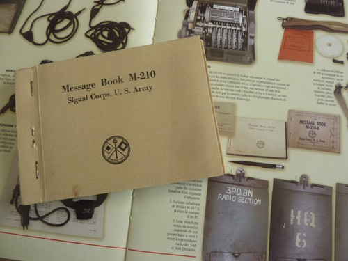 Ww2 message book - message, m-210