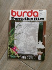 Modèles dentelles filet Burla n° E 446, ancien 1979