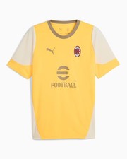  Ac Milan Puma Maillot Entreinment Jaune Poliestere DryCell 2025 26 