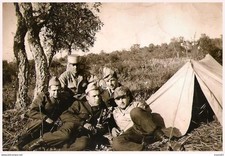 1/2 TOILE DE TENTE DE L'ARMEE