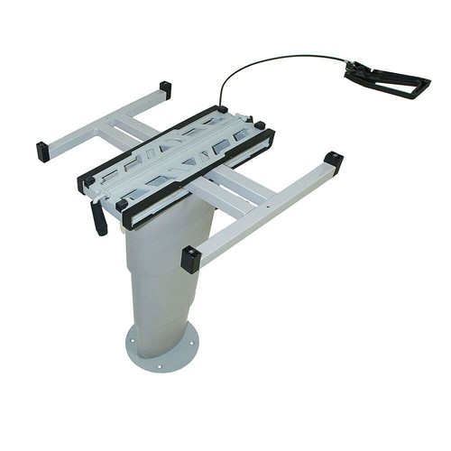 Pied table télescopique
