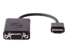 Adaptateur HDMI vers VGA DELL Original - Connecteur pour PC, Écran, TV, Xbox 