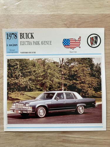 Buick 1978 electra park - , avenue