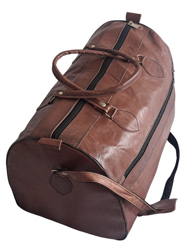 Véritable sac cuir marron - véritable,