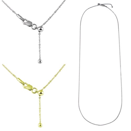 Collier chaîne rolo - rolo, en
