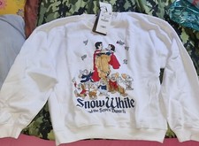 Sweat-shirt Disney Blanche
