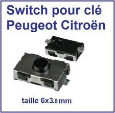 1 Switch bouton de clé télécommande plip pour Peugeot 206 307 406 Citroen C3 C5