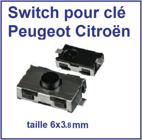 Switch bouton clé - switch, de