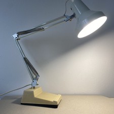 LAMPE ARCHITECTE STYLE INDUSTRIEL ARTICULEE ORIENTABLE DESIGNER LEDU 70'S VINTAG