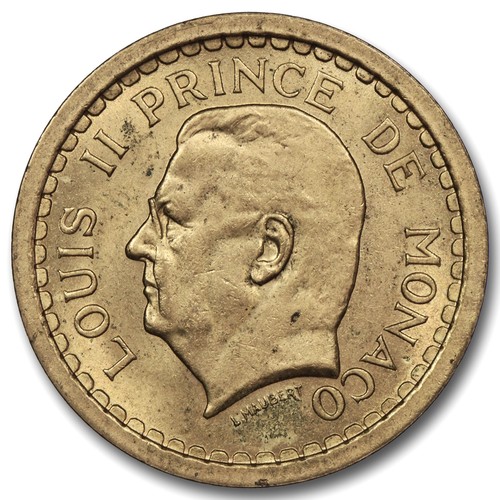 Monaco francs 1943 louis - francs, ii