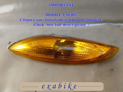 Clignotant arriere gauche - arriere, pour