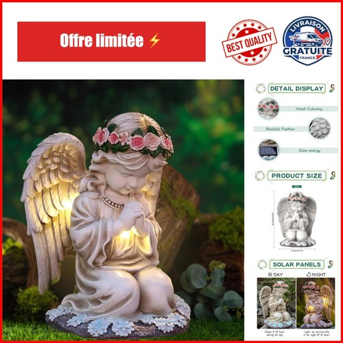 Ange jardin solaire en - ange, de