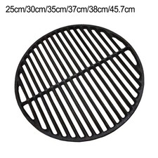 Grille de gril ronde en fonte plusieurs tailles pour cuisson barbecue à gaz et