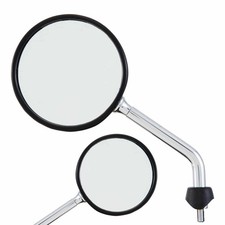 Miroir SIP Shorty Rond Chromé PIAGGIO Pour Vespa GTS SUPER 300 2008-2018