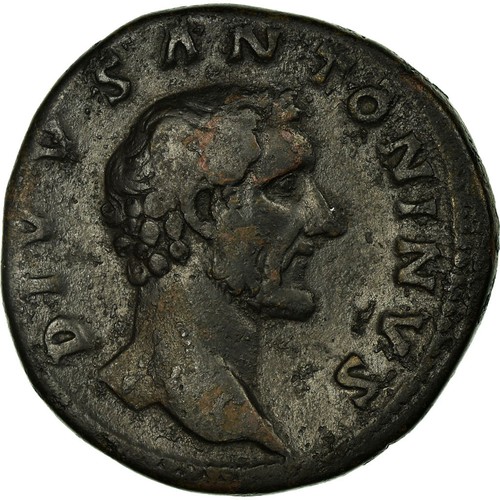 Monnaie antonin pieux - antonin, le