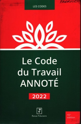 Code travail annote 2022 - code,