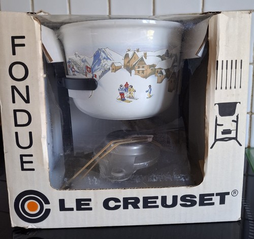 Service fondue creuset - à,
