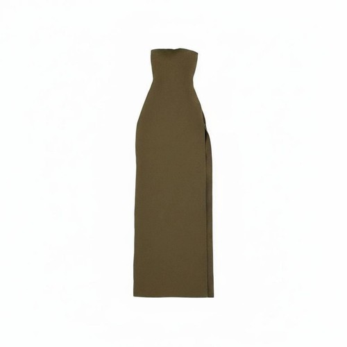 Robe longue fendue - , sans