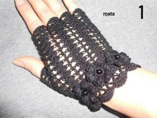 mitaine dentelle au