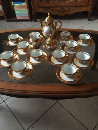 Service café porcelaine en - cafÉ,