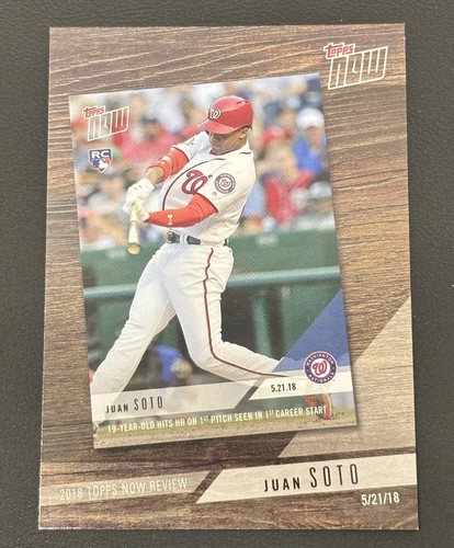 2018 topps now juan - now, •