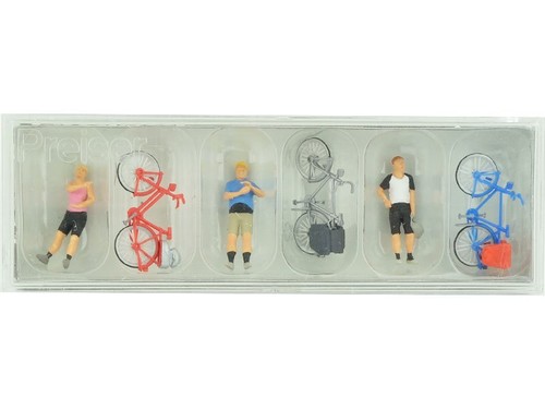 Preiser cyclistes en - preiser, 3
