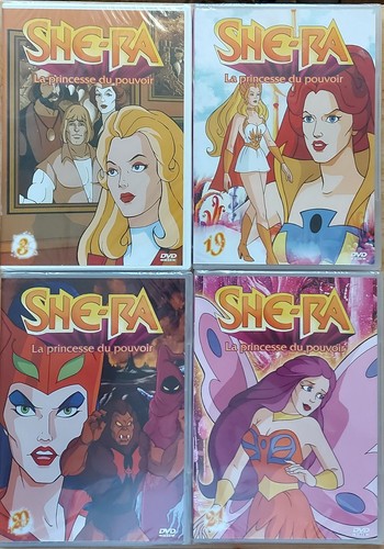 Lot dvd she ra - 4, la
