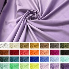 Tissu Velluto Lisse Souple au Mètre Uni Tamponnement Tapisserie Ameublement