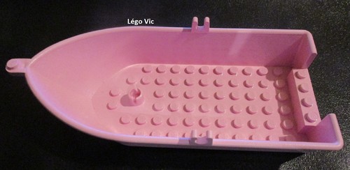 Lego 33129 boat - lego, pink
