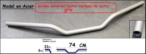 Guidon street mt03 mt07 mt09 - mt03,