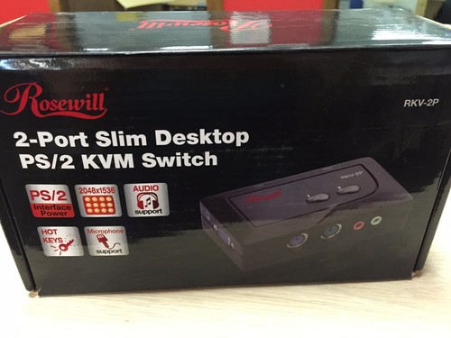 Rosewell port slim desktop - rosewell, 2-port