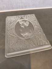 LALIQUE - Panneau Décoratif VERRE décors de femme FRANCE - ART DECO