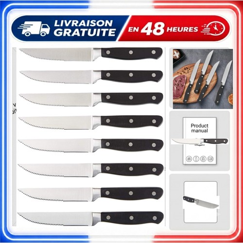 Amazon basics couteaux à - 8,