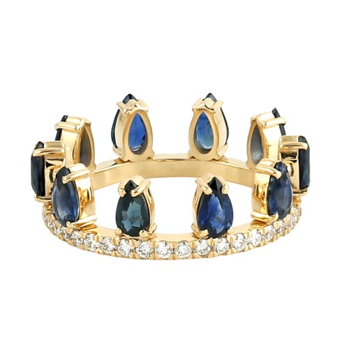 Bague déclaration couronne