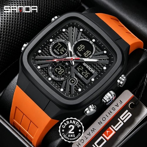 Montre homme carrée - homme,