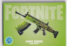 Panini Fortnite Carte Série 3 Italy Print #W20 Code Green & Constellation