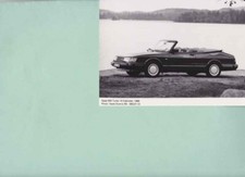 photo de presse / press photo original SAAB 900 Cabriolet 1988
