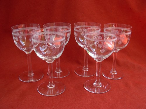 Baccarat louis serie de 6 - baccarat,st, louis?,
