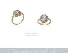 Dolly-Bijoux Bague T58 Camée