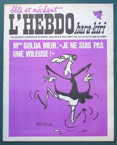 Hara kiri hebdo 5 - kiri, n°