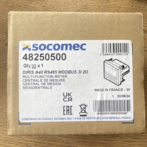 Socomec diris a40 compteur - socomec,