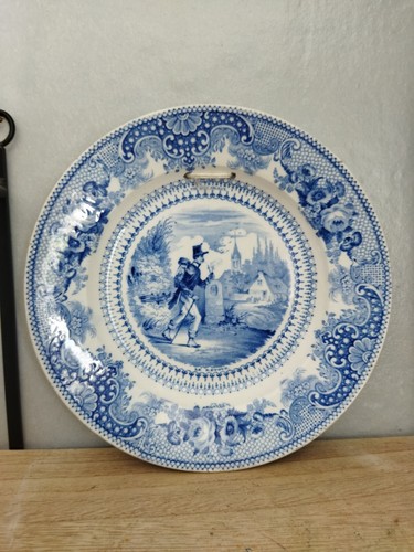 Assiette murale porcelaine - murale,
