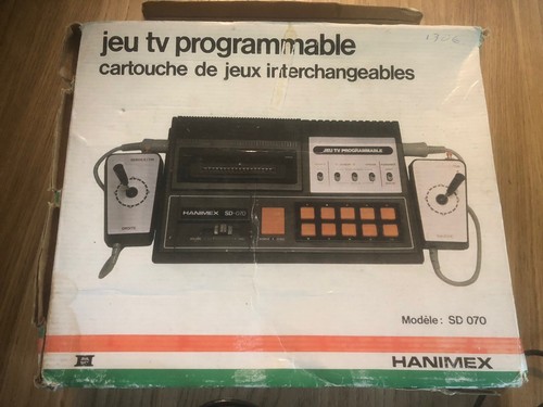Console vintage hanimex 070 - console,