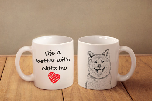Akita inu tasse en - akita,