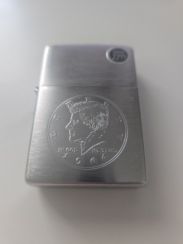 Zippo 2000 engraved jfk - 2000, half