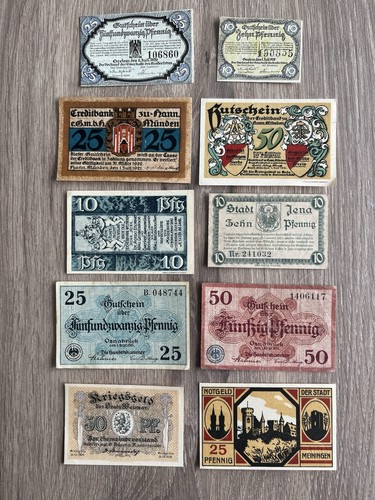 Lot billets allemand - de,